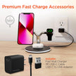 HyperGear - Wireless Charging Stand 3 In 1 - Black