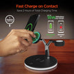 HyperGear - Wireless Charging Stand 3 In 1 - Black