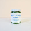 Sel de bain d'hysope et de la Mer Morte
