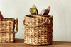 Panier de table en jacinthe d'eau