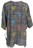 PRC6469 Avatar Pure Silk Long Tunic with Side Ties