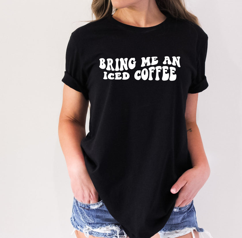 Bring me an iced coffee