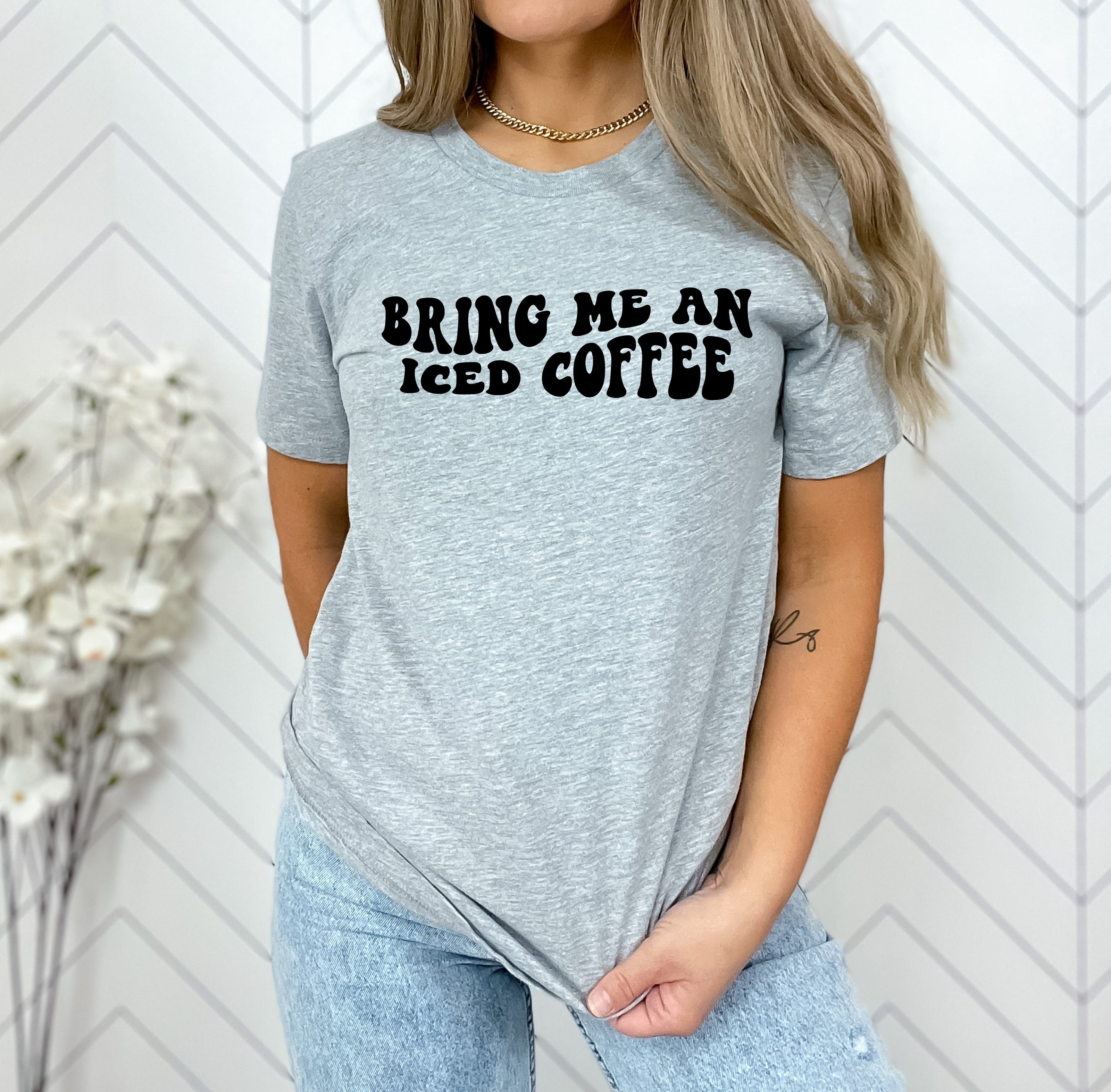 Bring me an iced coffee