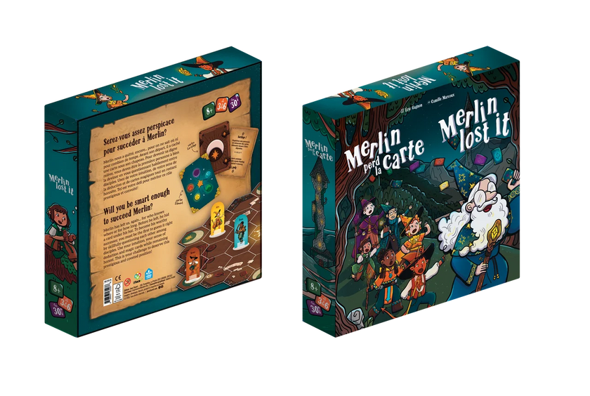 Jeux de société: Merlin perd la carte