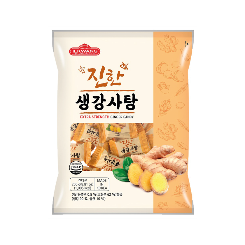 ILKWang Extra Strength Ginger Candy