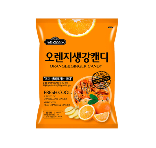 ILKWang Orange & Ginger Candy