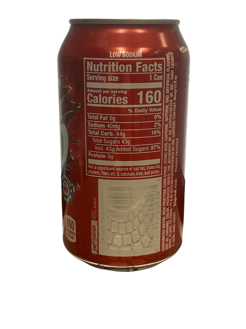 BIG RED Soda Can 355ML - U.S Edition