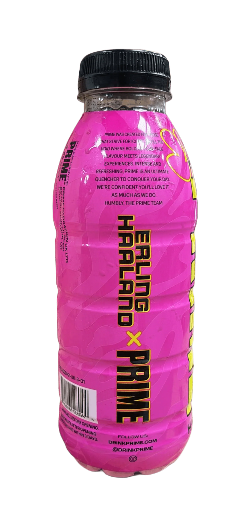 Prime Hydration Erling Haaland V2 Drink 500ML - U.K Edition