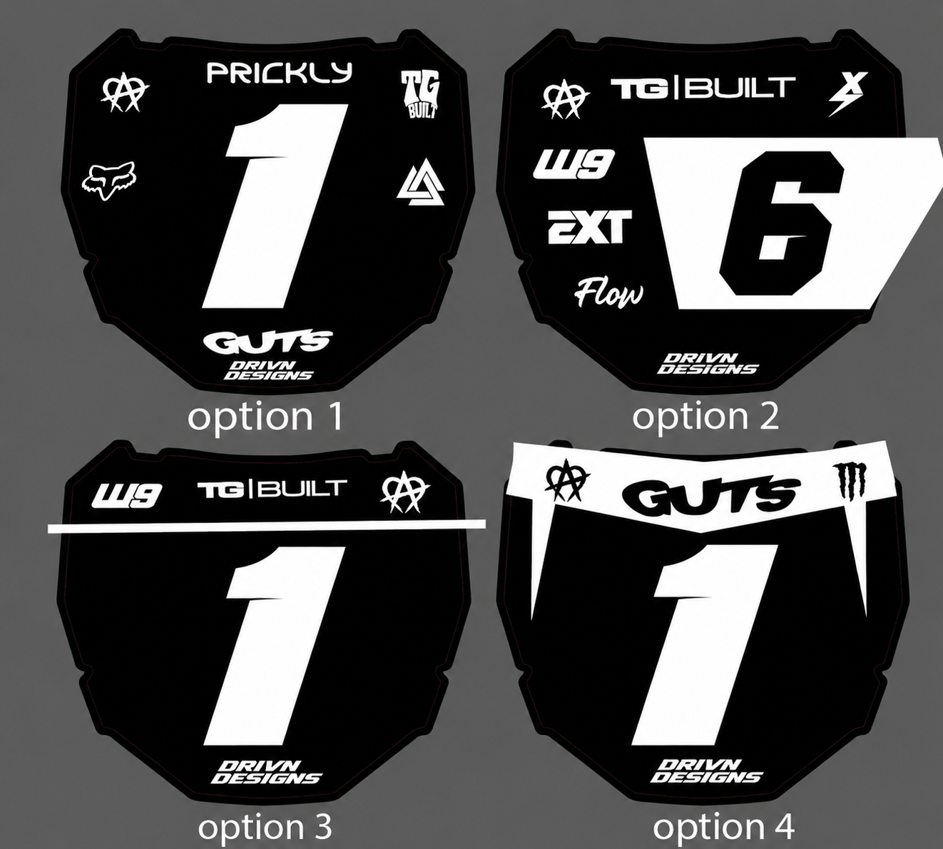 Odi plate decals