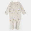 Egg Hunt Print on Crème Sleeper | Petit Lem