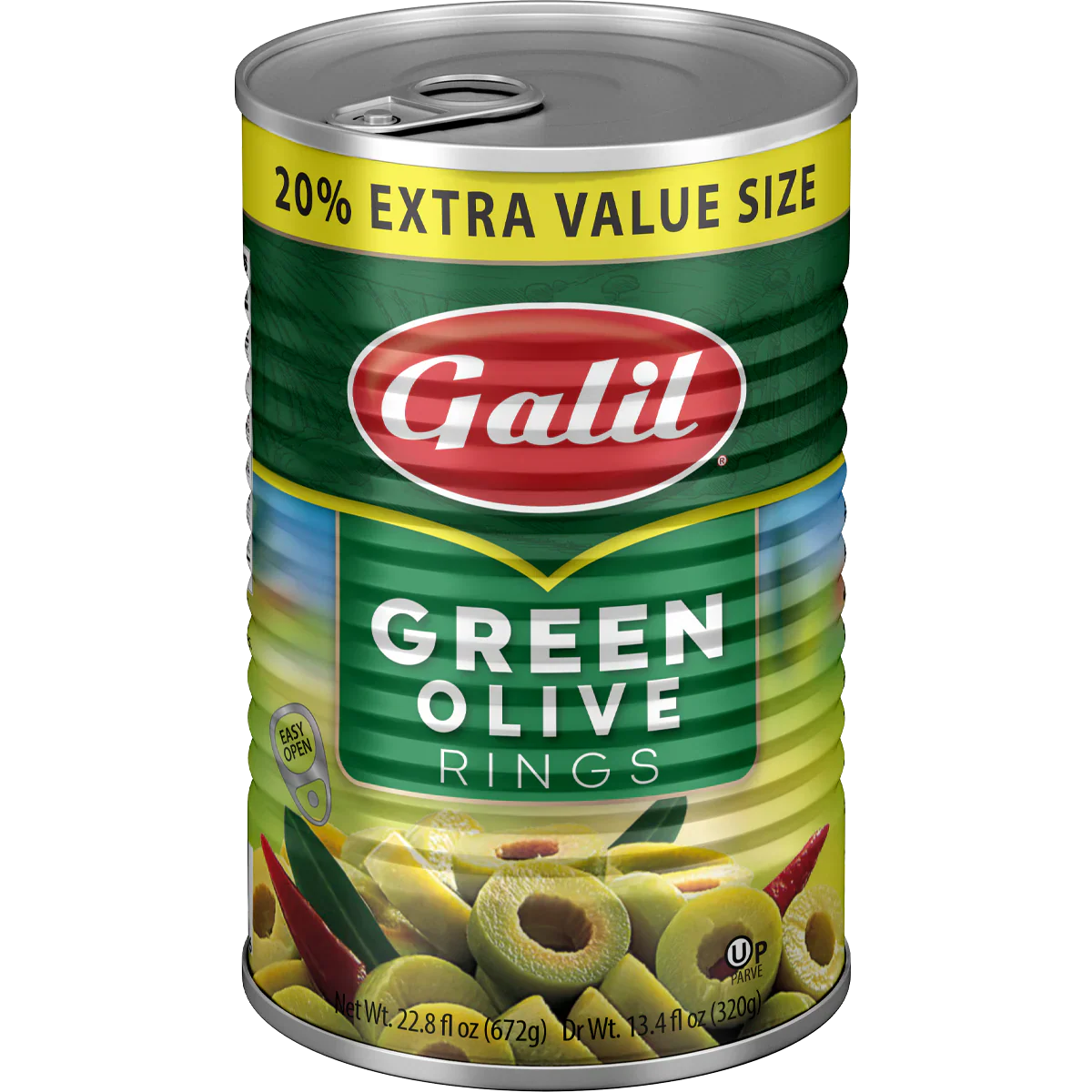 Galil - Green Olive Rings