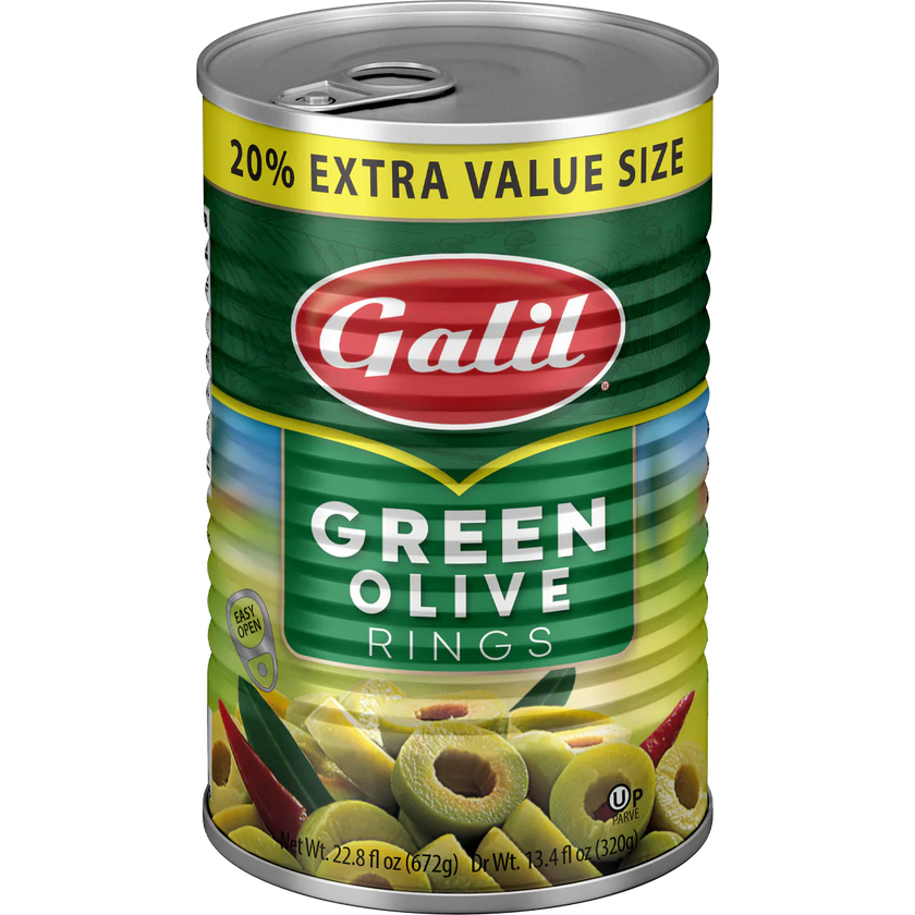 Galil - Green Olive Rings