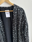 Vintage Cotton Blossom Drape Jacket | Size Large