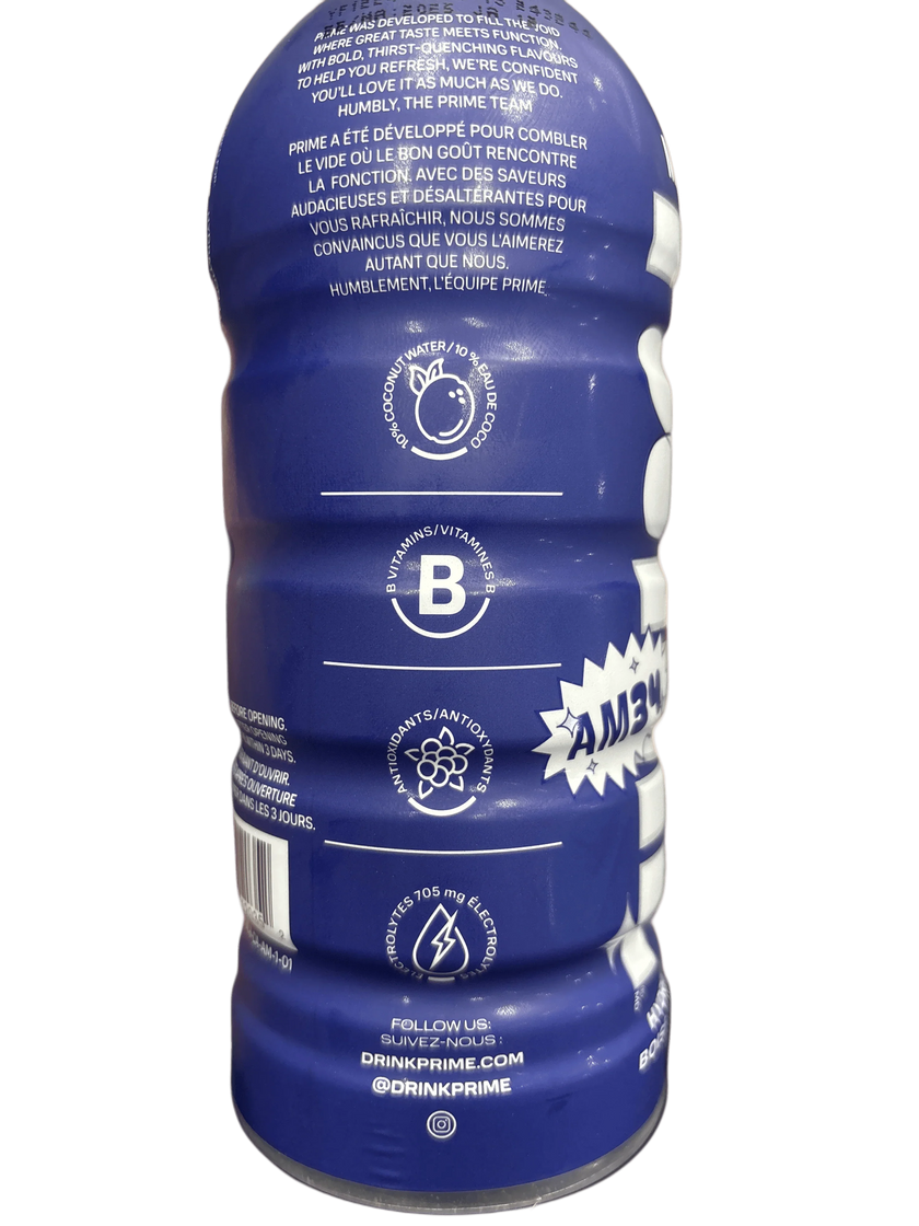Prime Hydration Auston Matthews Limited Edition 500ML - Canadian Edition BB: 12/25