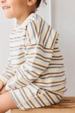 Organic Cotton Damien Sweatshirt | Hudson Stripe Tiger | Jamie Kay