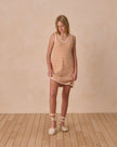 Teen Crochet Tank Mini Dress | Pink Stripe | Rylee & Cru