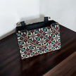 Small Tatreez Purse – Golden Handle with Optional Shoulder Strap