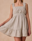 Annalise Dress | Eucalyptus Gingham | Rylee & Cru