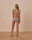 Teen Ruffle Bandeau Bikini Set | Eucalyptus | Rylee & Cru