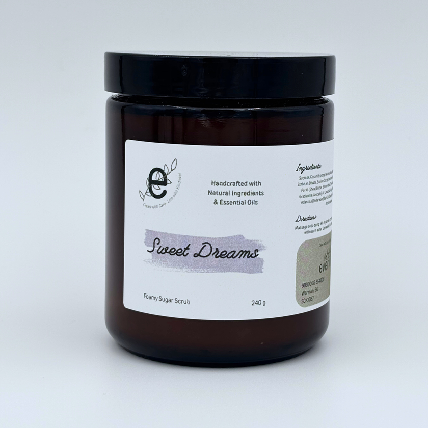 Foaming Sugar Scrub