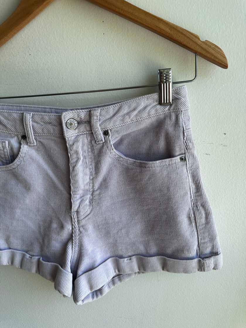 Forever 21 Lavender Corduroy Shorts – Size 26