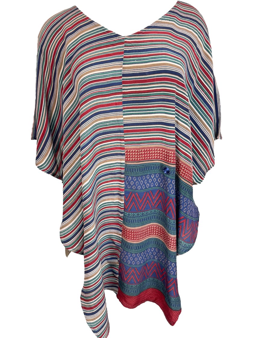 PRC6653 Avatar Pure Silk Waterfall Top