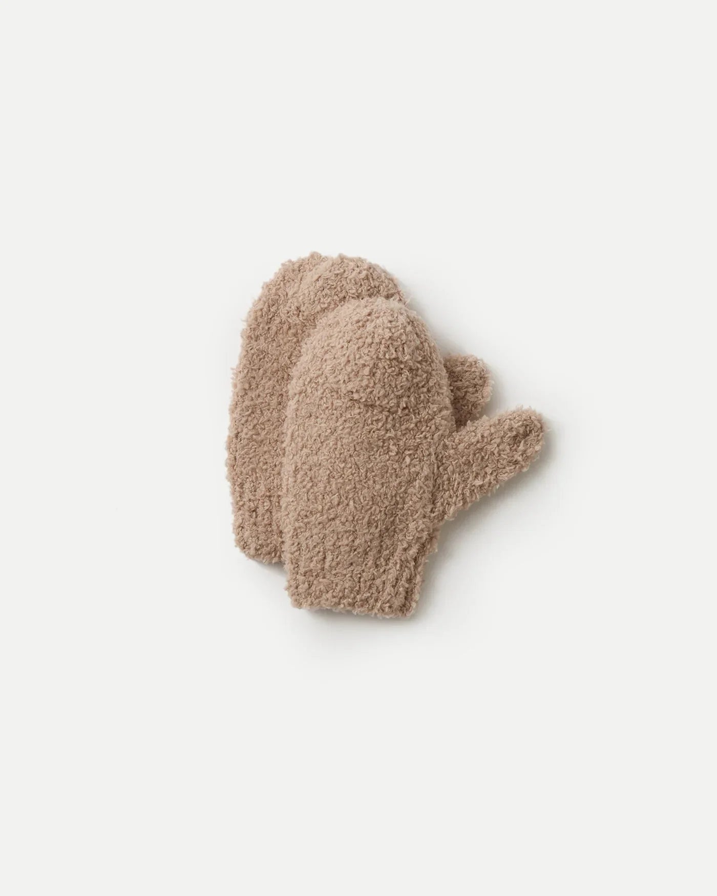 Fuzzy Mittens | Pecan | 7AM