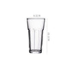 Cooler Glasses 16 Oz - Classic Tall Drinking Glasses - Set of 6