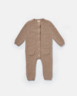 Long Sleeve Romper - Fuzzy | Taupe | 7AM