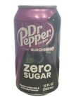 Dr. Pepper Blackberry Zero Sugar Can 355ML - U.S Edition
