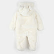Plush Bear Playsuit | Off-White | Petit Lem