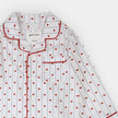 Heart Stripe on Poplin PJ Set | Petit Lem