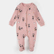 Witch Glow in the Dark Print on Pink Sleeper | Petit Lem
