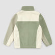 Fleece Jacket | Color Block on Sage | Miles the Label