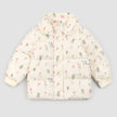 Puffer Jacket | Pressed Florals on Birch | Miles the Label