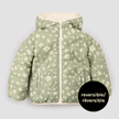 Reversible Jacket | Sage Floral Print on Birch | Miles the Label