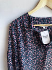 Wildflower Waltz Sheer Blouse | Size XS