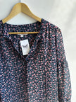 Wildflower Waltz Sheer Blouse | Size XS