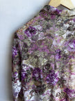 Violet Reverie Sheer Lace Blouse | Size XL