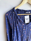 Bluebelle Dusk Ruffled Blouse | Size Medium