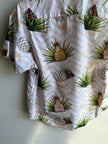Desert Disco Patron Button Up Shirt | Size Small