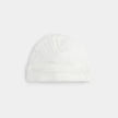 White Pointelle Knit Hat | Petit Lem