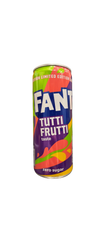 Fanta Tutti Fruitti Taste Zero Sugar Drink 250ML - U.K Limited Edition