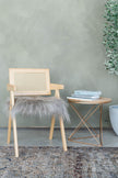 Taupe Icelandic Sheepskin Chair Pad