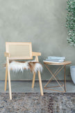 Brown Spotted Icelandic Sheepskin Chair Pad | Random