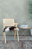Brown Spotted Icelandic Sheepskin Chair Pad | Random