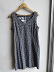 Vintage Dress Barn Gingham Sleeveless Shift Dress – Size 12