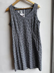 Vintage Dress Barn Gingham Sleeveless Shift Dress – Size 12