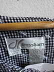 Vintage Dress Barn Gingham Sleeveless Shift Dress – Size 12