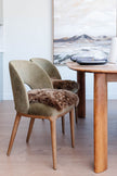 Shorn Brown Icelandic Sheepskin Chair Pad